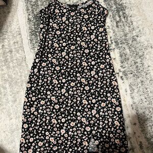Rue21 Black and White Floral Dress